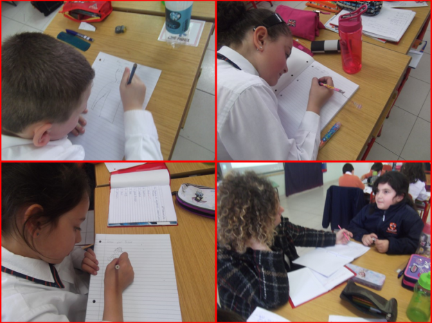 Description of a street at night image